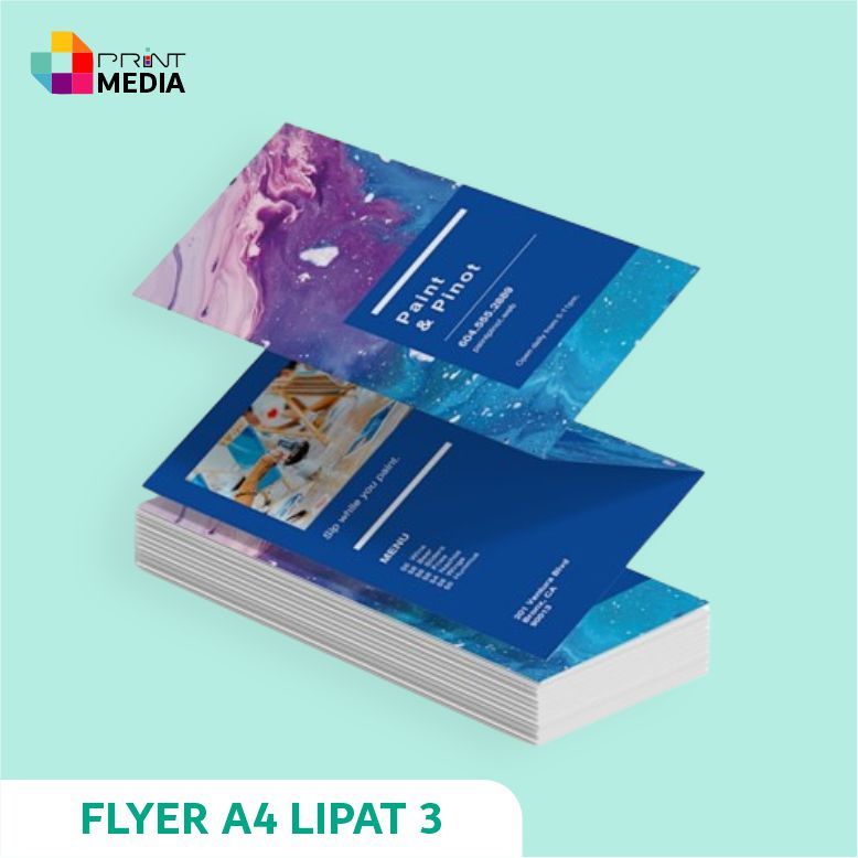 

Printmedia - Flyer / Brosure a4 Lipat 3 /Cetak Flyer A4 2 Sisi / Brosur Lipat 3 / Brocure Lipat 3