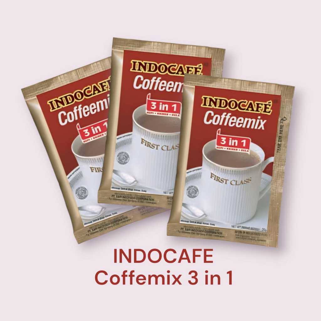 

INDOCAFE Coffemix 3in1 - FIRST CLASS - Harga 1 Renceng @10saset