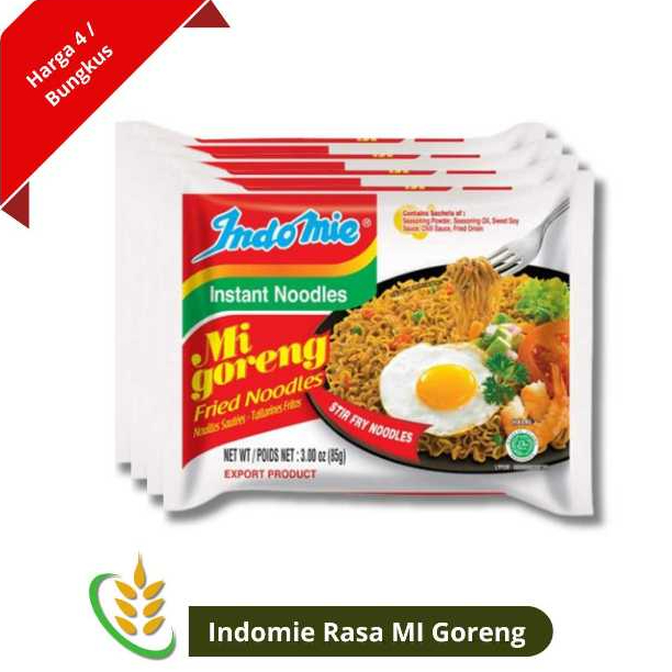 

Paket Bundling Indomie Goreng Pcs Isi 4