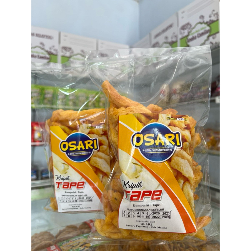 

Keripik tape O'o Suwaru oleh-oleh khas Malang harga grosir