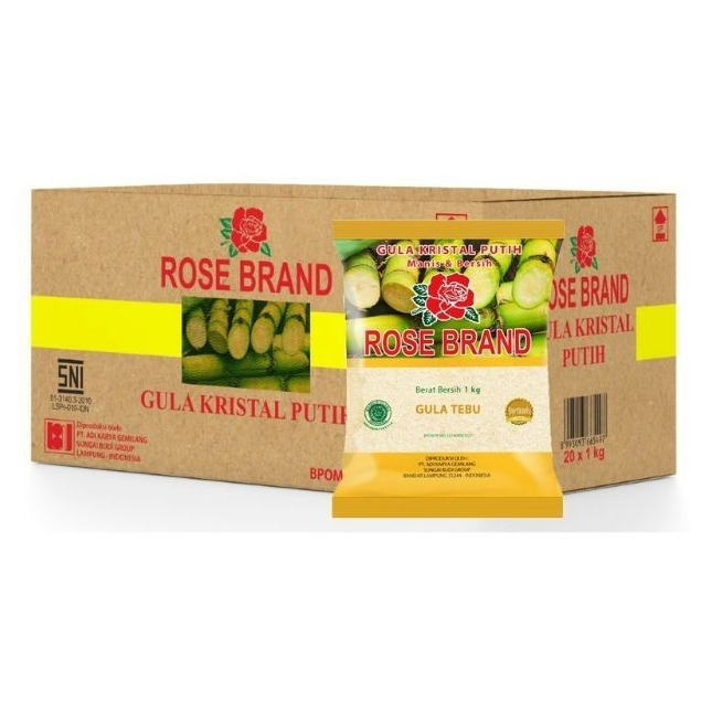 

Rose Brand Gula Pasir 1 Kg