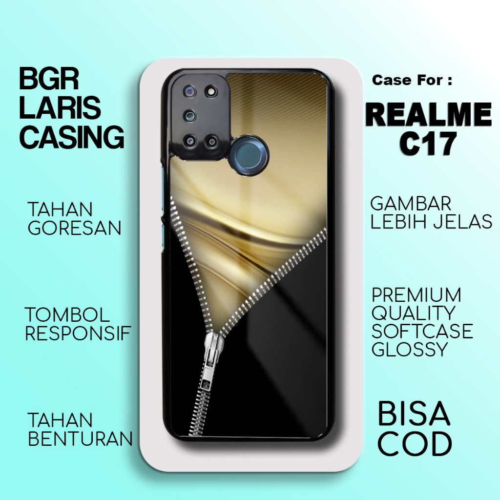 Case Realme C17 Terbaru - Realme C17 - Motif Sleting - Hardcase Premium Glossy - Softcase Hp Realme 