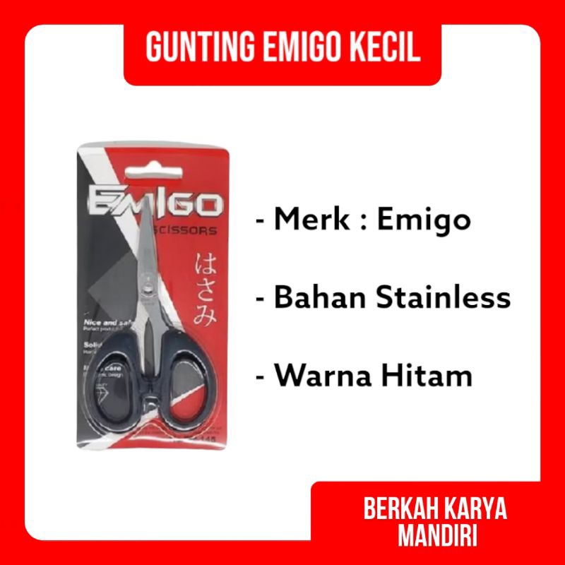 

Gunting Kecil Emigo / Gunting Kertas / Gunting Serbaguna