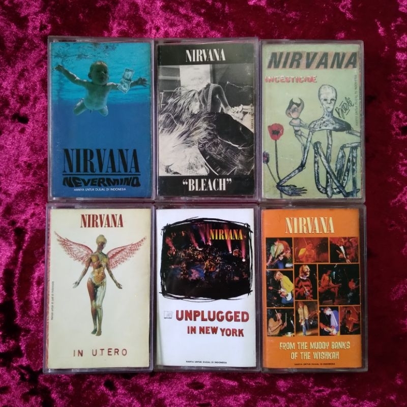 Kaset Nirvana (Paket 6 Album)