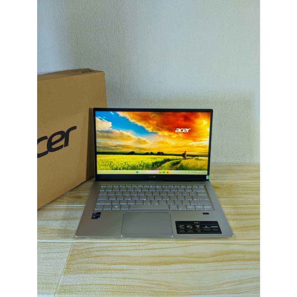 PROMO LAPTOP NEW GARANSI 1 TAHUN ACER SWIFT 3 SF314-511 CORE i5 GEN 11 (EVO) RAM 8GB SSD 512GB