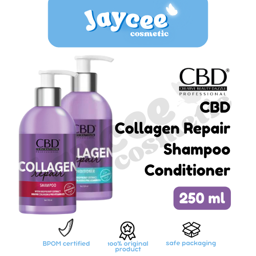CBD Collagen Repair Shampoo Conditioner | Ungu