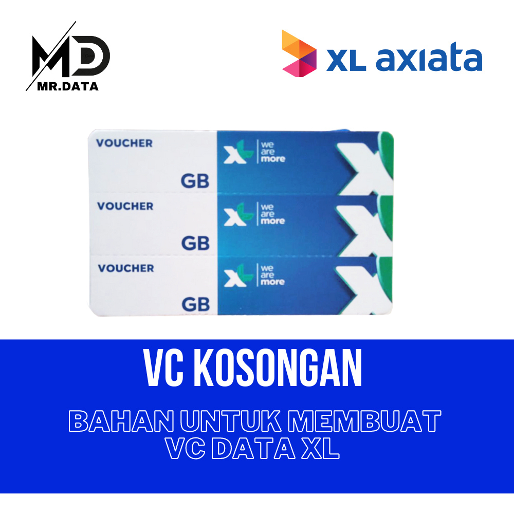 Voucher Kosongan XL(Bahan Voucher Data)