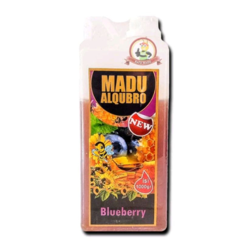 

Madu Nektar Blueberry Asli Al Qubro 1kg