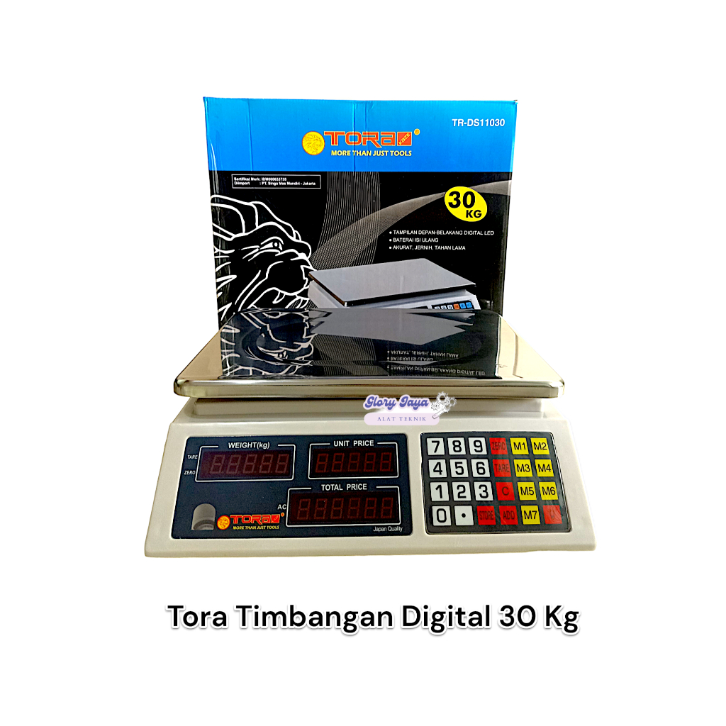 Timbangan Digital 30kg Tora