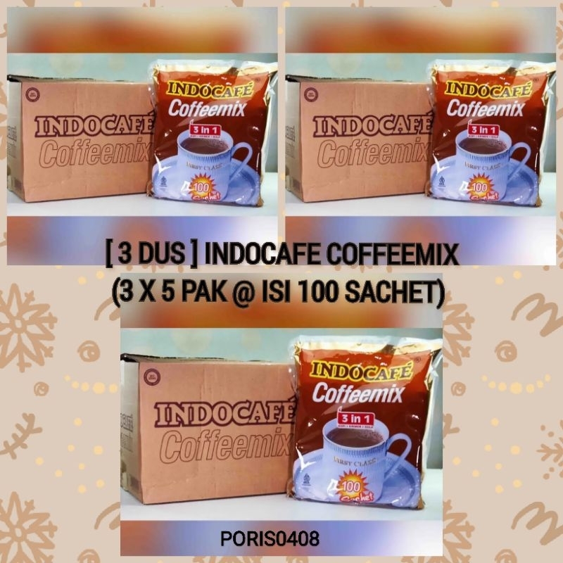 

[3 DUS] INDOCAFE COFFEEMIX (15 pak @100 sachet)