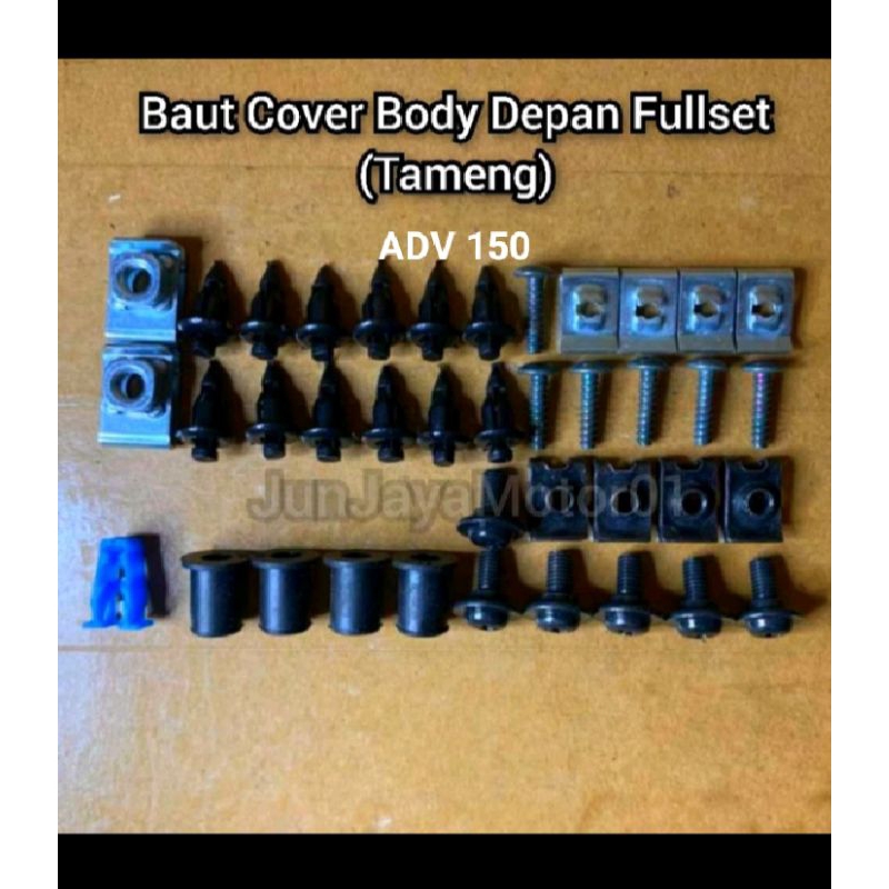 baut cover body depan fullsett ADV 150 / tameng depan Honda ADV 150
