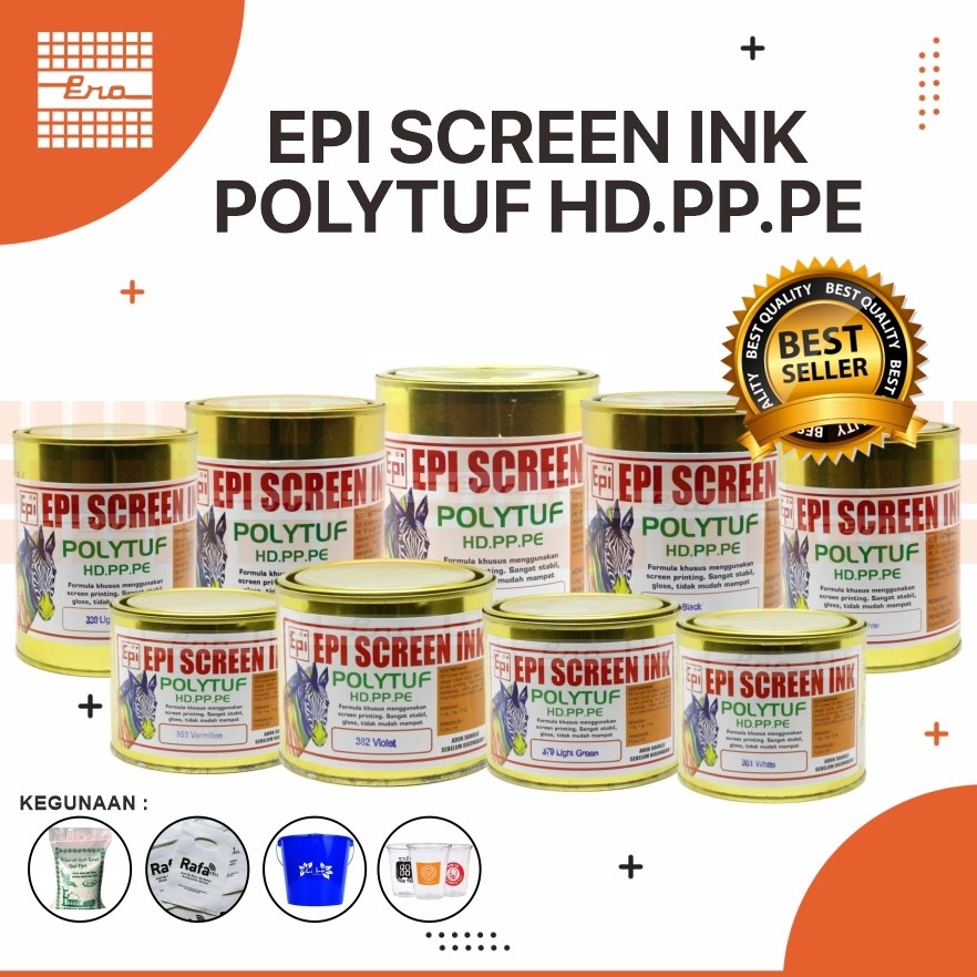 

KODE O3H7 TINTA SABLON PLASTIK POLYTUF HD