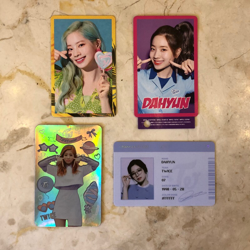 Twice Dahyun Photocard Take All