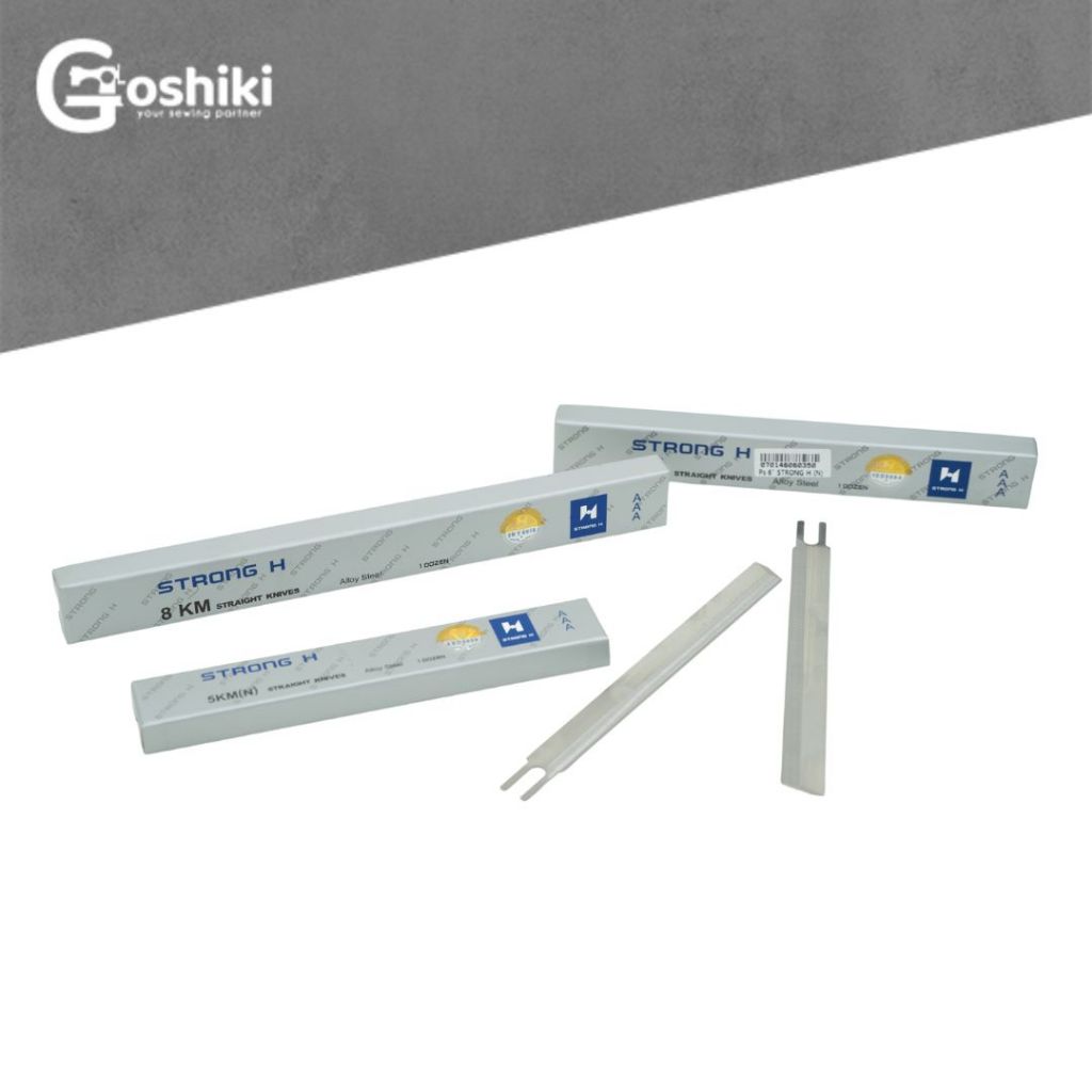 Pisau Panjang KM | Pisau Mesin Potong Kain Tinggi KM Strong H | Pisau Mesin Potong Kian Vertikal