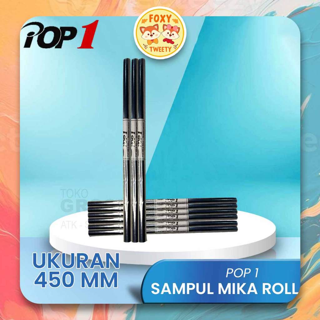 

Sampul Plastik Mika Roll / Sampul Buku / Sampul Roll / Sampul mika Ukuran 450 mm