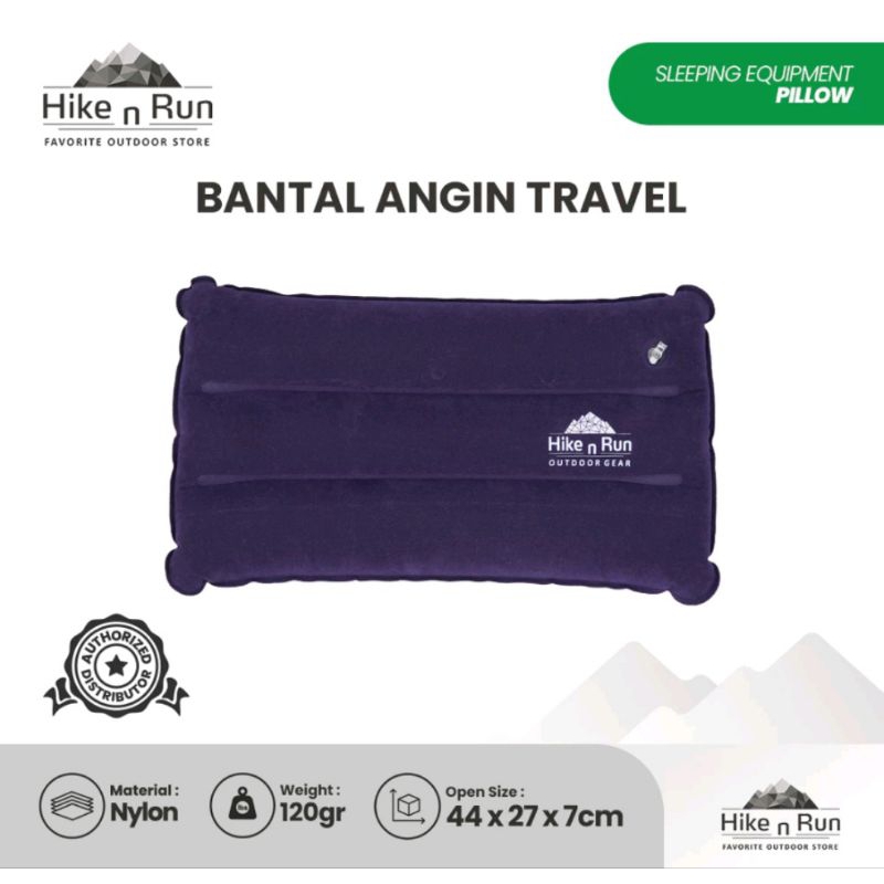 hike n run bantal angin travel pillow