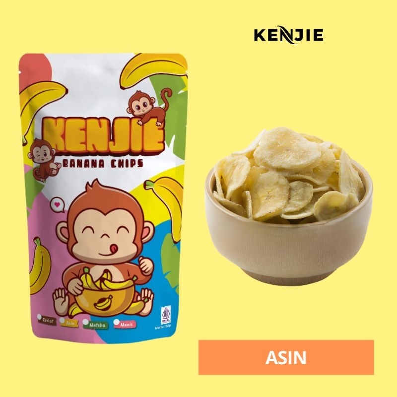 

KENJIE ASIN Keripik Pisang Koin / Kripik Pisang Koin Viral / Banana Chips ASIN