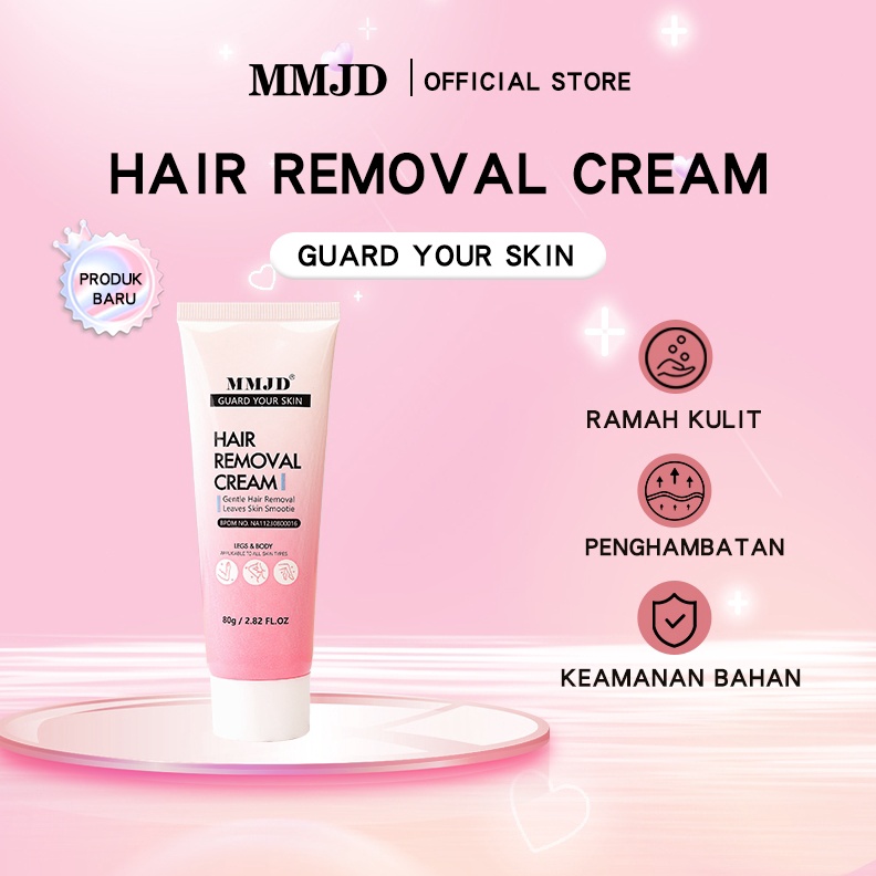 MMJD Hair Removal Cream Perotok Bulu Permanen Hair Removal Miss v e E4G8