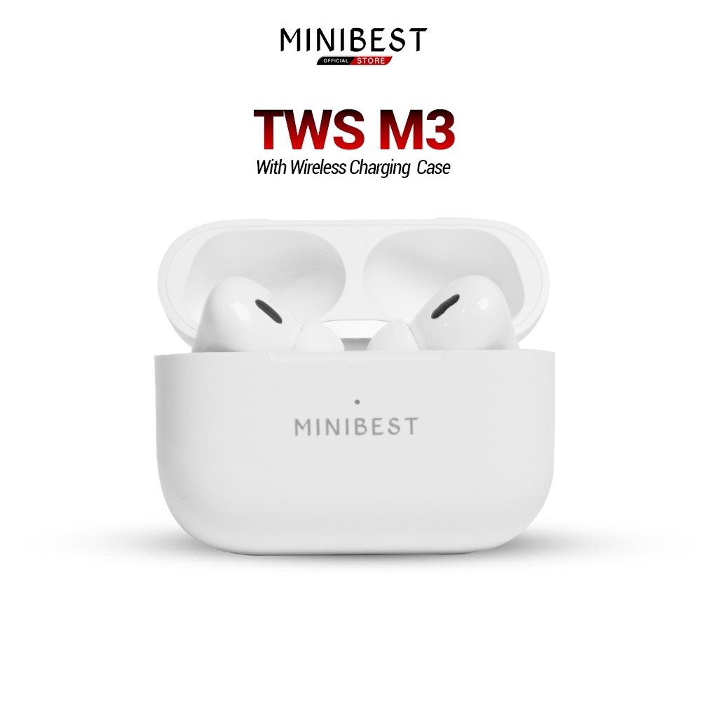 MINIBEST M3 TWS Earphone Headset Bluetooth V52 Wireless Chip H1 e B2I4