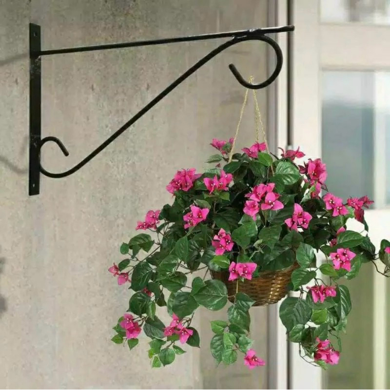 promo gantungan pot dinding besi/gantungan pot bunga