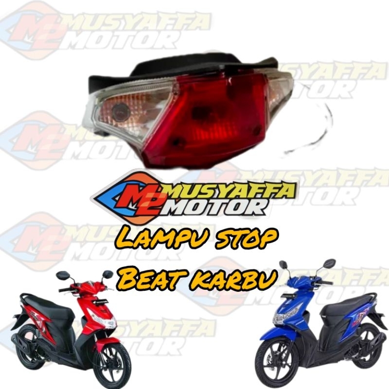 Lampu Stop Belakang Beat Karbu 2008 2012 Mika Lampu Belakang Beat Karbu