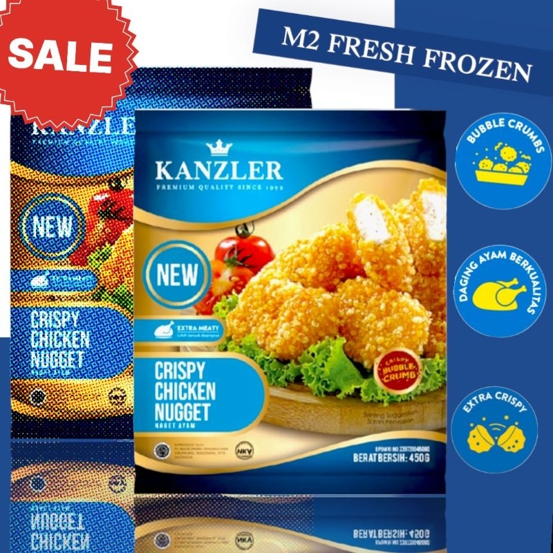 

Nugget Kanzler Crispy 450gr