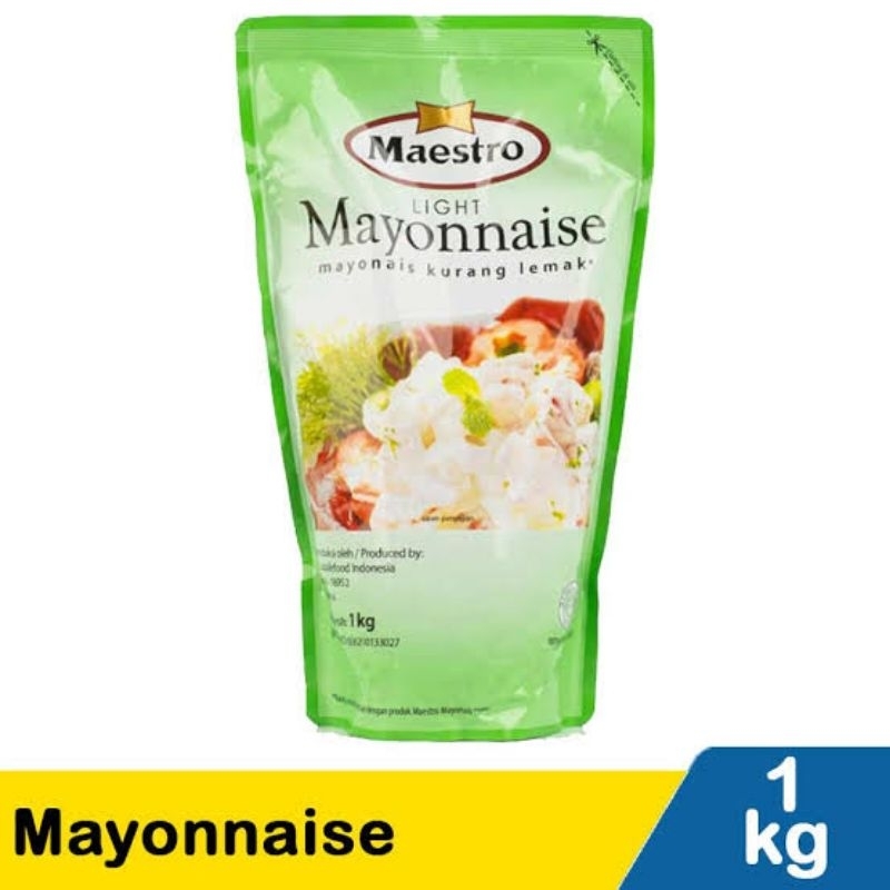 

Maestro Mayonnaise Pouch 1kg