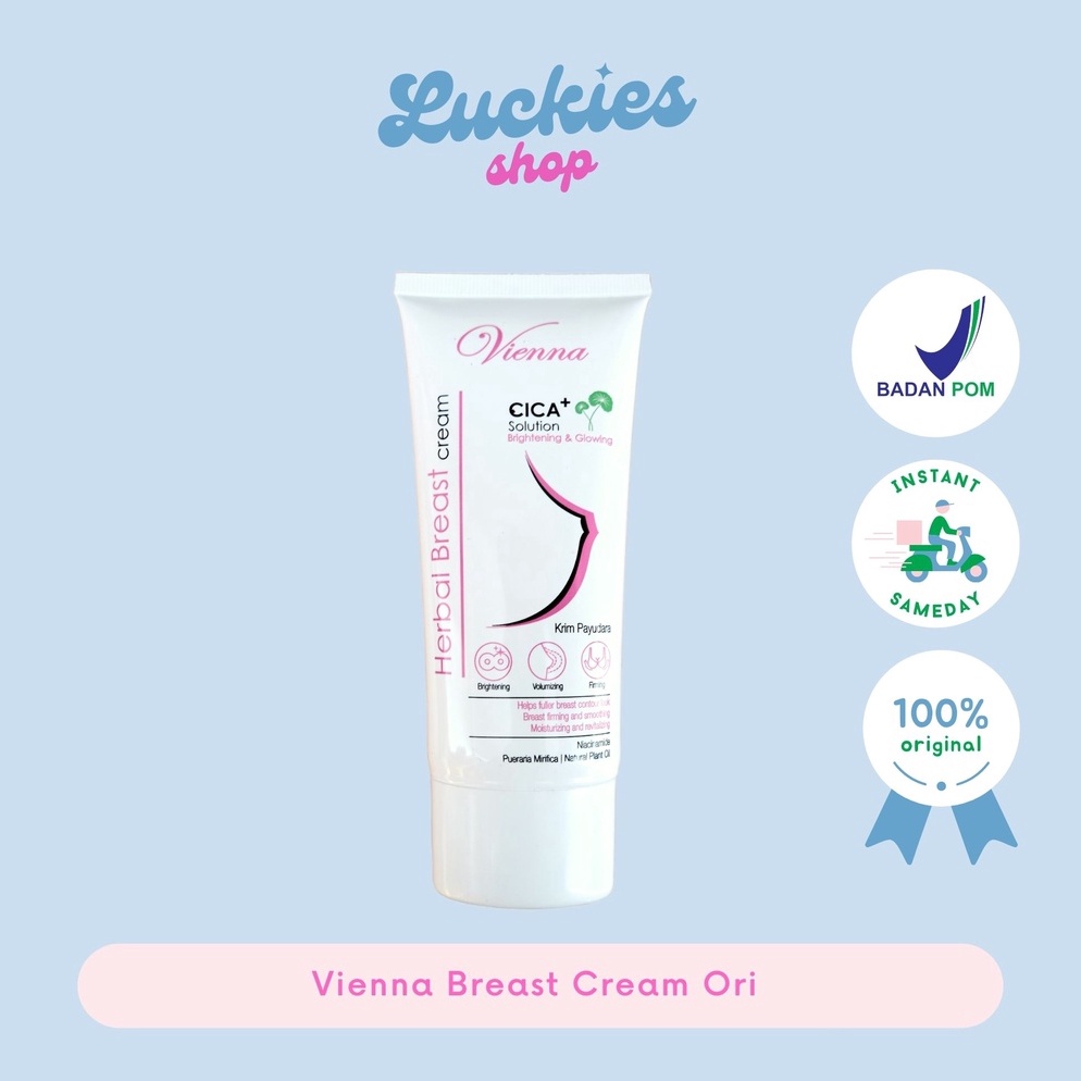 Vienna Breast Cream Ori BPOM Krim Vienna Pembesar Payudara Pengencang Payudara j N6B5