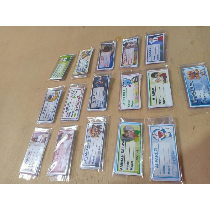 

sticker mata pelajaran anak ,sticker mapel,