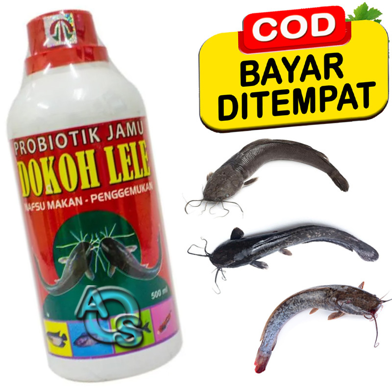 Vitamin Nafsu Makan Ikan Lele Pertumbuhan Jumbo Obat Penggemuk Dokoh Lele 500 ml Completed Formula