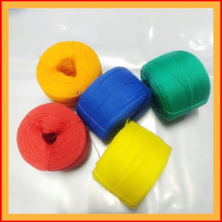 

Tali Tambang Plastik Warna Berat 1 kg ukuran 1mm 15mm 2mm 25mm q K7W9