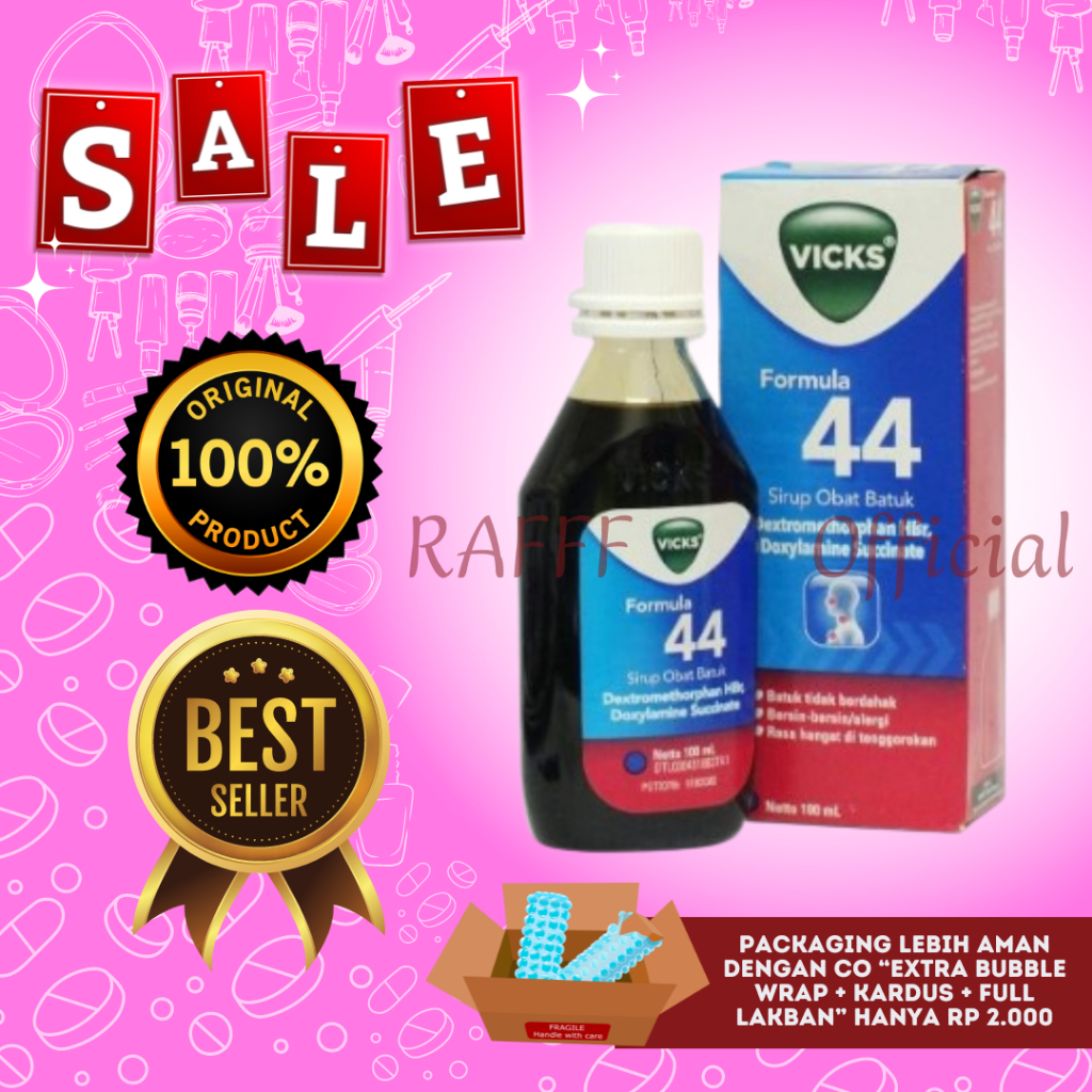 

Vicks Formula 44 Sirup Obat Batuk (100ml)