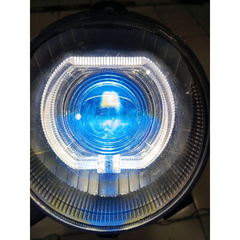 Refektor Lampu Depan Xride 115 Proyektor Daymaker