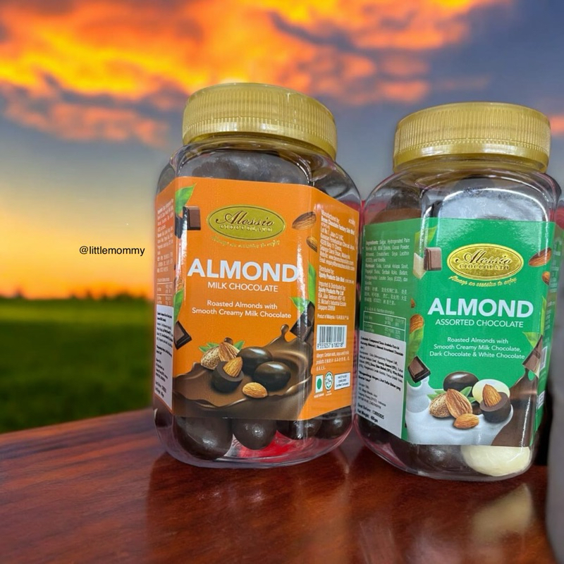 

Cokelat Alessio Choco Almond Milk Jar 400gr