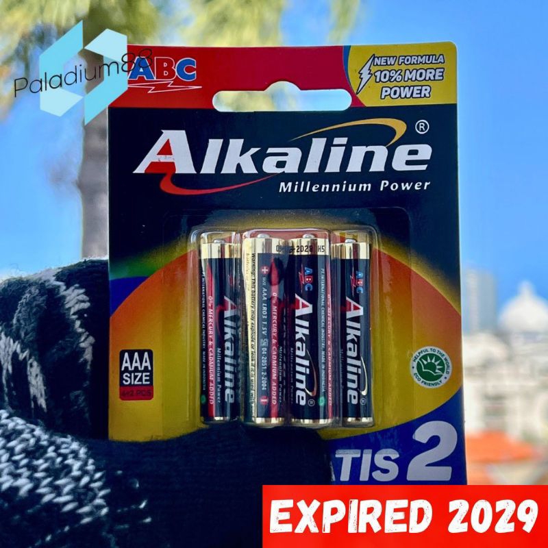Baterai ABC Alkaline AAA A3 LR03 (Isi 6)