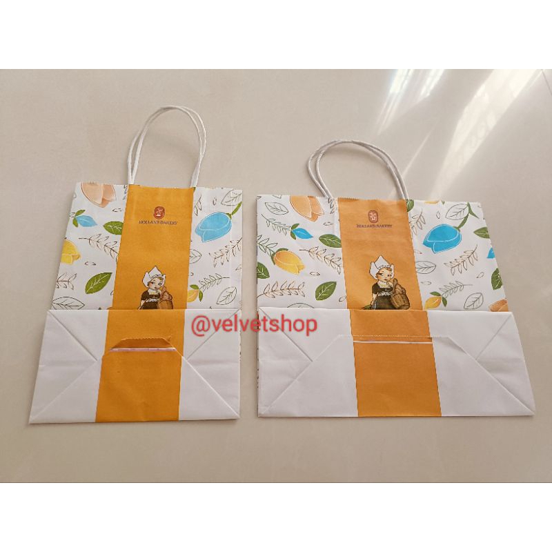 

Paperbag Shopping Bag tas belanja exclusive branded original Holland Bakery