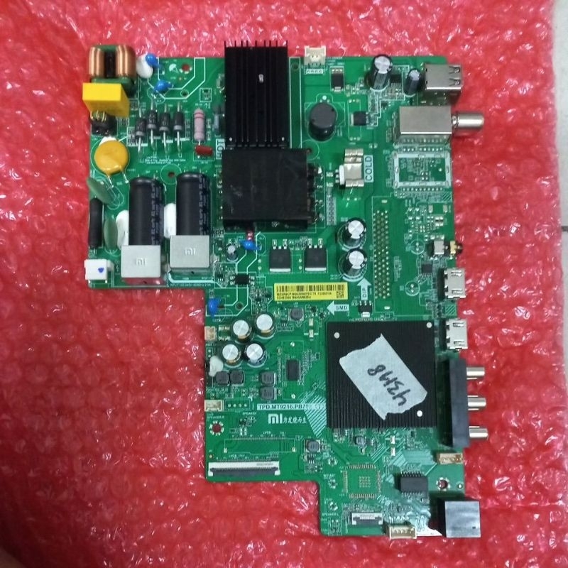 Mainboard / matherboard / mb / mobo / mesin tv led xiaomi / L43M8-P2ID / L43M8 / 43M8