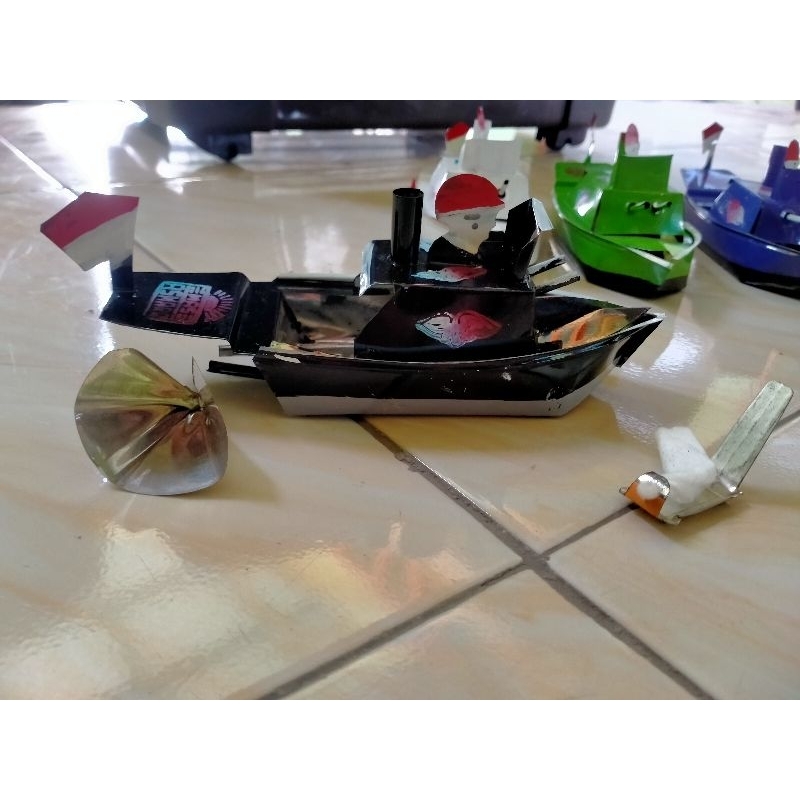 Mainan Kapal Otok Otok Besar /Perahu Otok Otok Jumbo