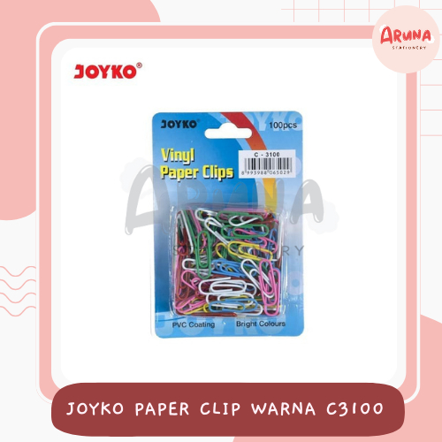 

Paper Clip Joyko Warna Warni C-3100