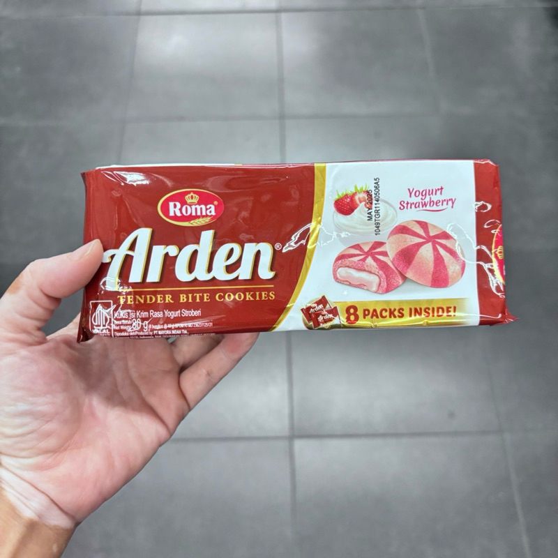 

Biskuit Roma Arden Yogurt Strawberry Freshpack 80gr