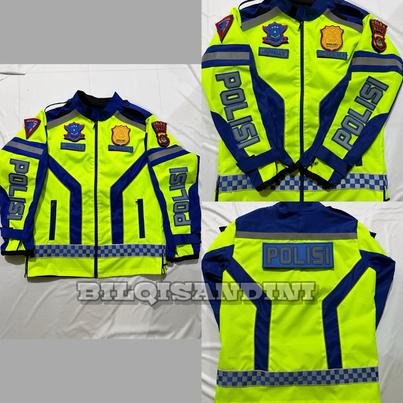 jaket lantas corduroy terbaru waterproof/jaket patwal patroli