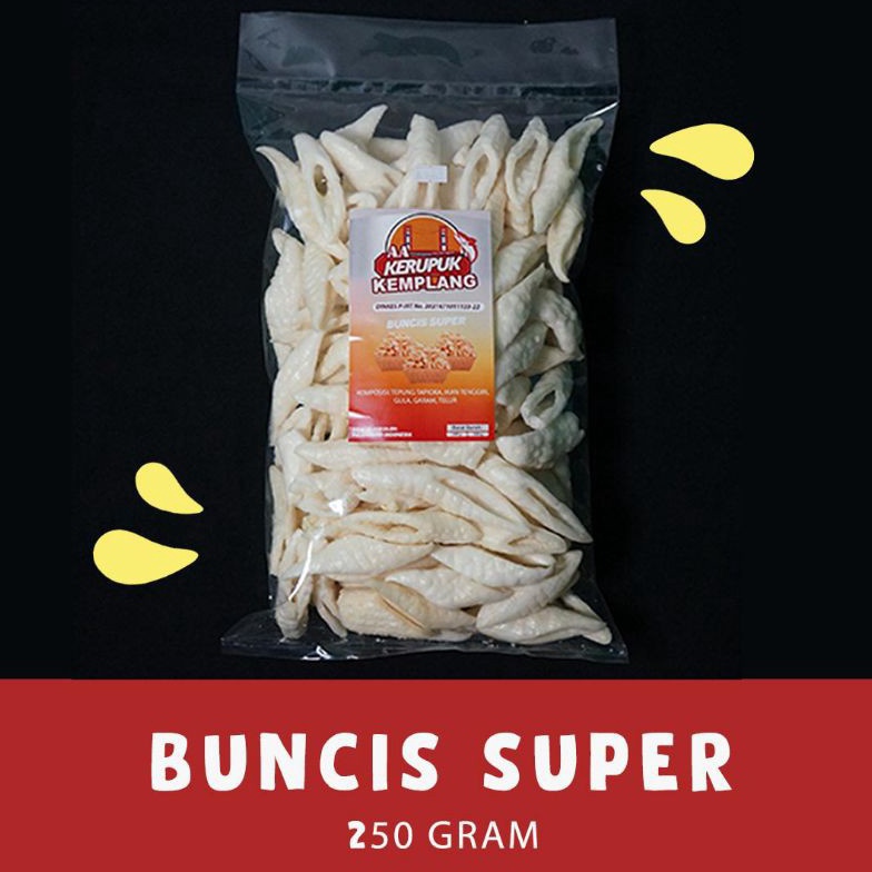 

SPECIAL PRICE Kerupuk Buncis 25 gram