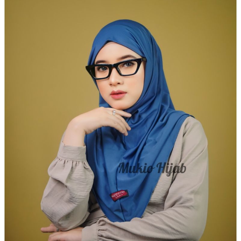 Mukio Hijab Sport Non Pet Jilbab daily Jersey