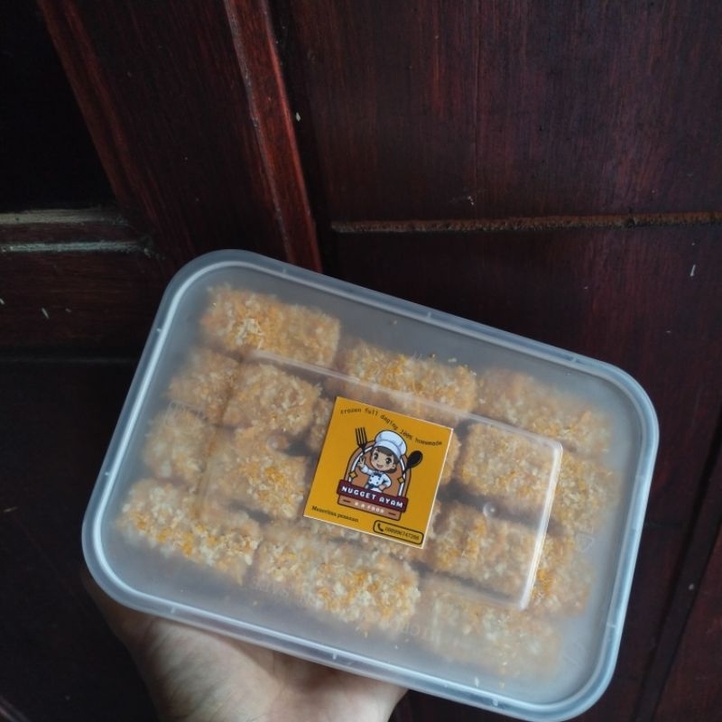 

R.A Food Nugget ayam homemade 400gr isi 24pcs