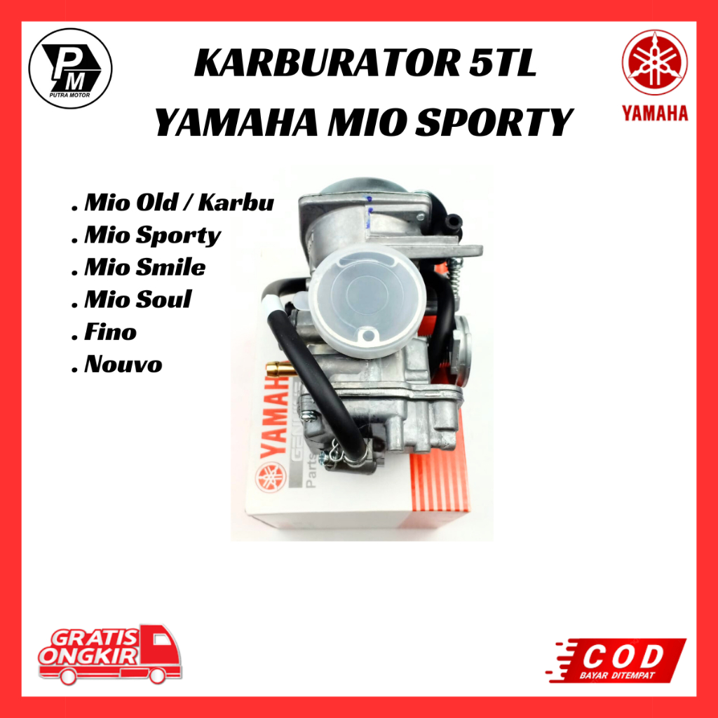 KARBURATOR CARBURATOR YAMAHA 5TL / KEIHIN MIO KARBU LAMA SPORTY 5TL /  Karburator Mio Sporty 5TL