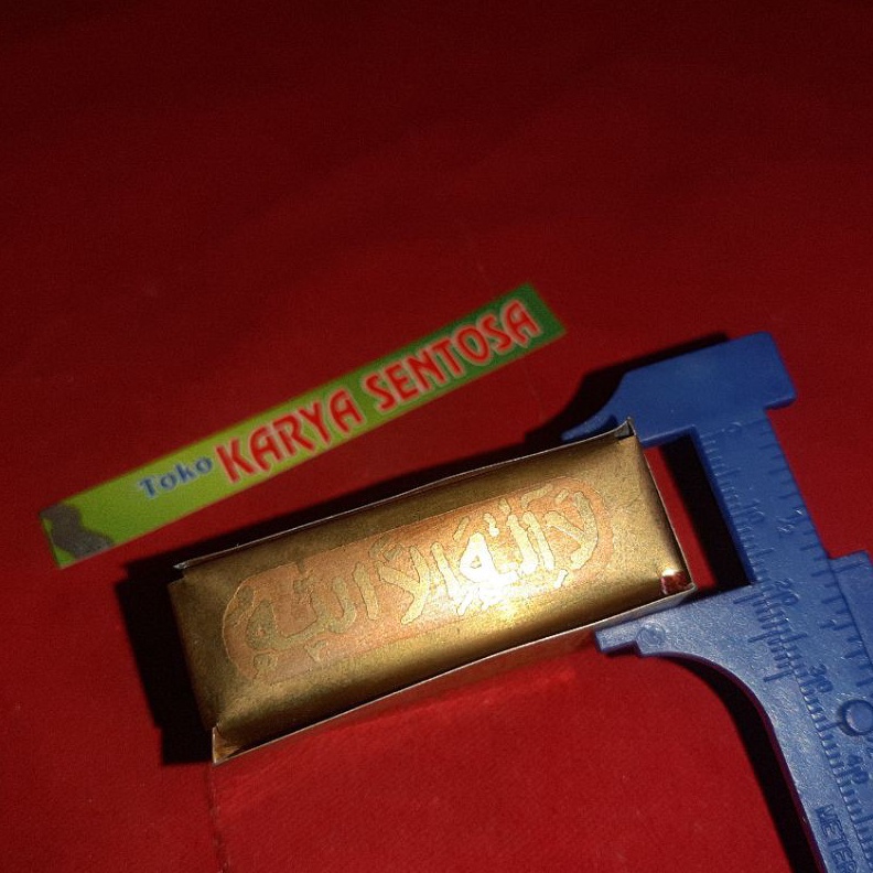 PROMO Barang Antik Stambul Tinta Mas 2mtr Kotak Warna Kuning