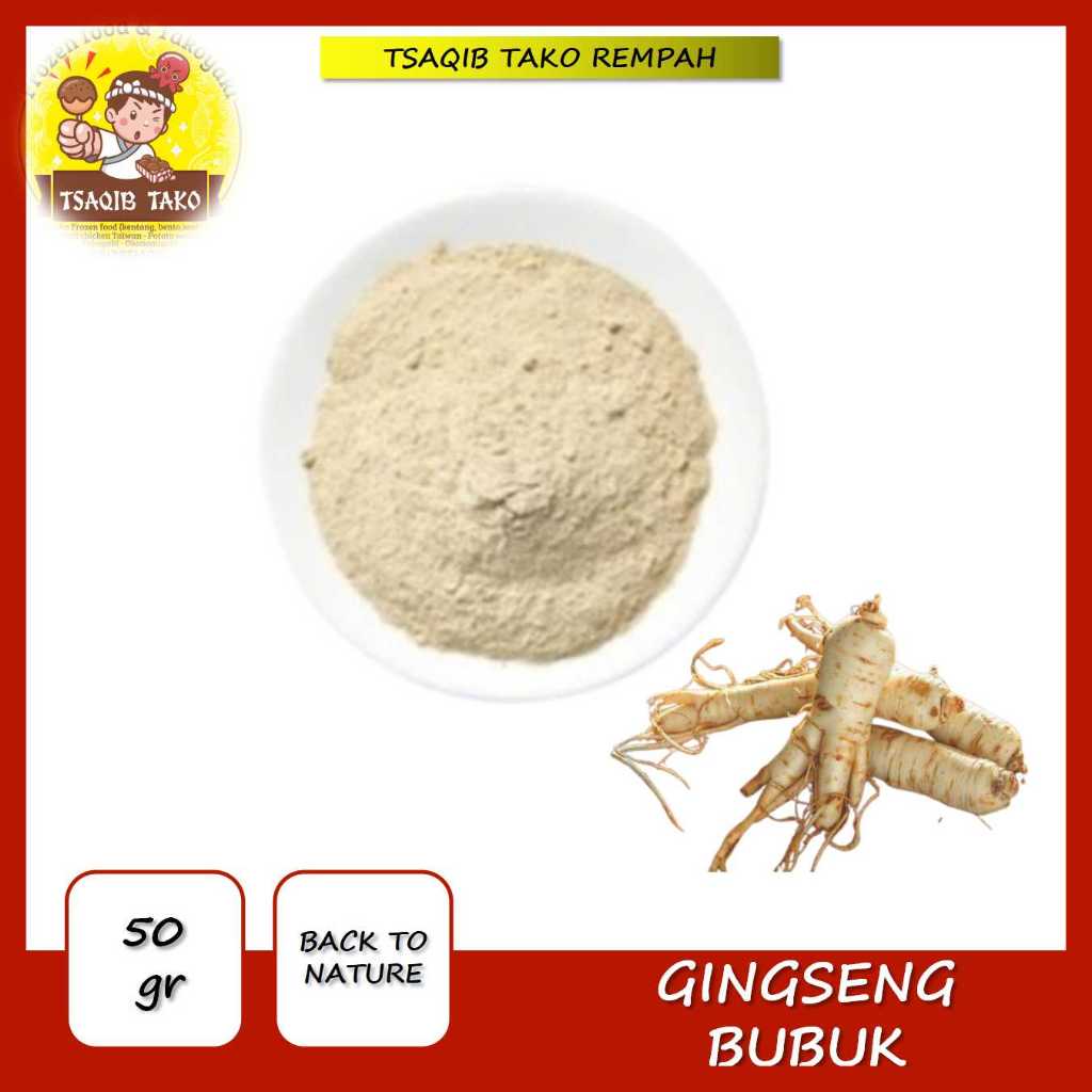 

TERMURAH Ginseng Bubuk 50 GR