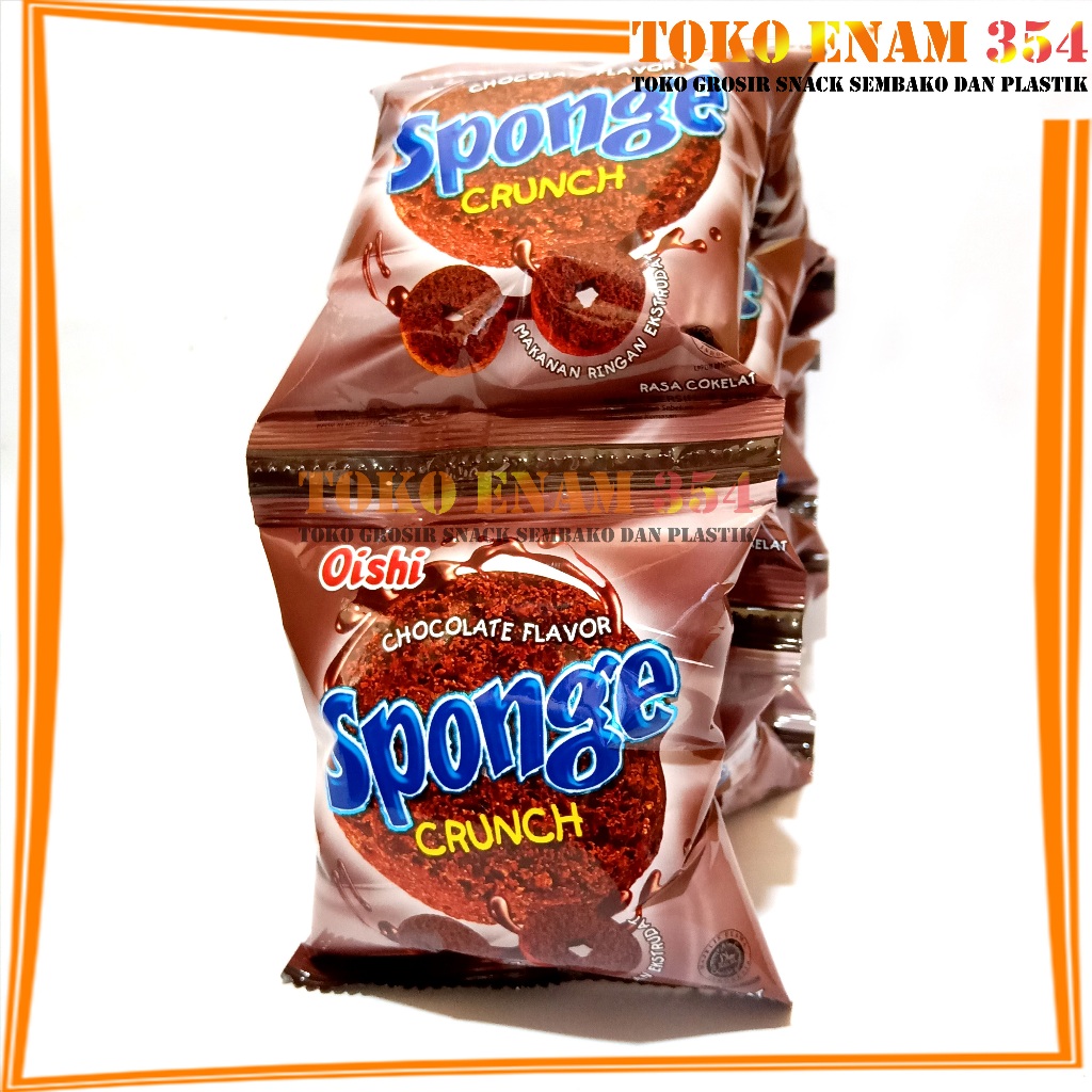 

Oishi Sponge Crunch Renceng isi 10 pcs x 13 gram