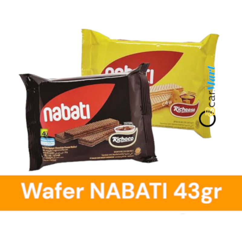 

Wafer NABATI 43gr Richeese Richoco ECER Satuan