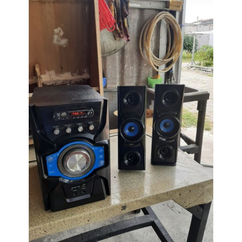 kit modul speaker 2.1 home theater subwoofer